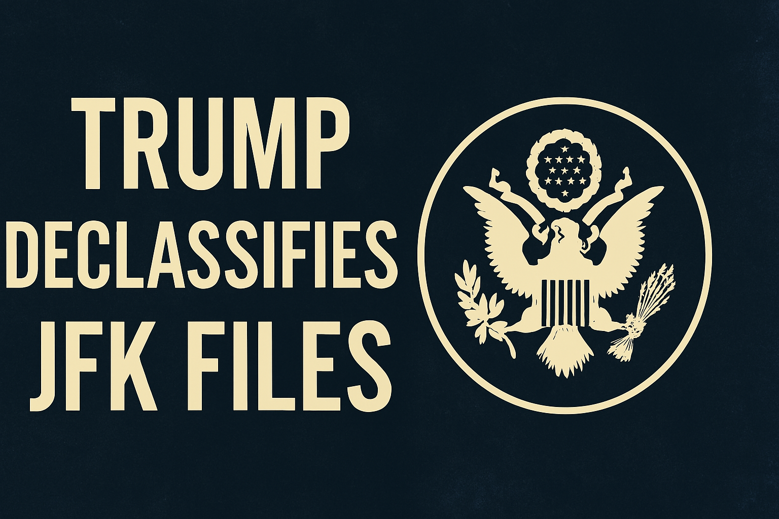 Trump Declassifies JFK files