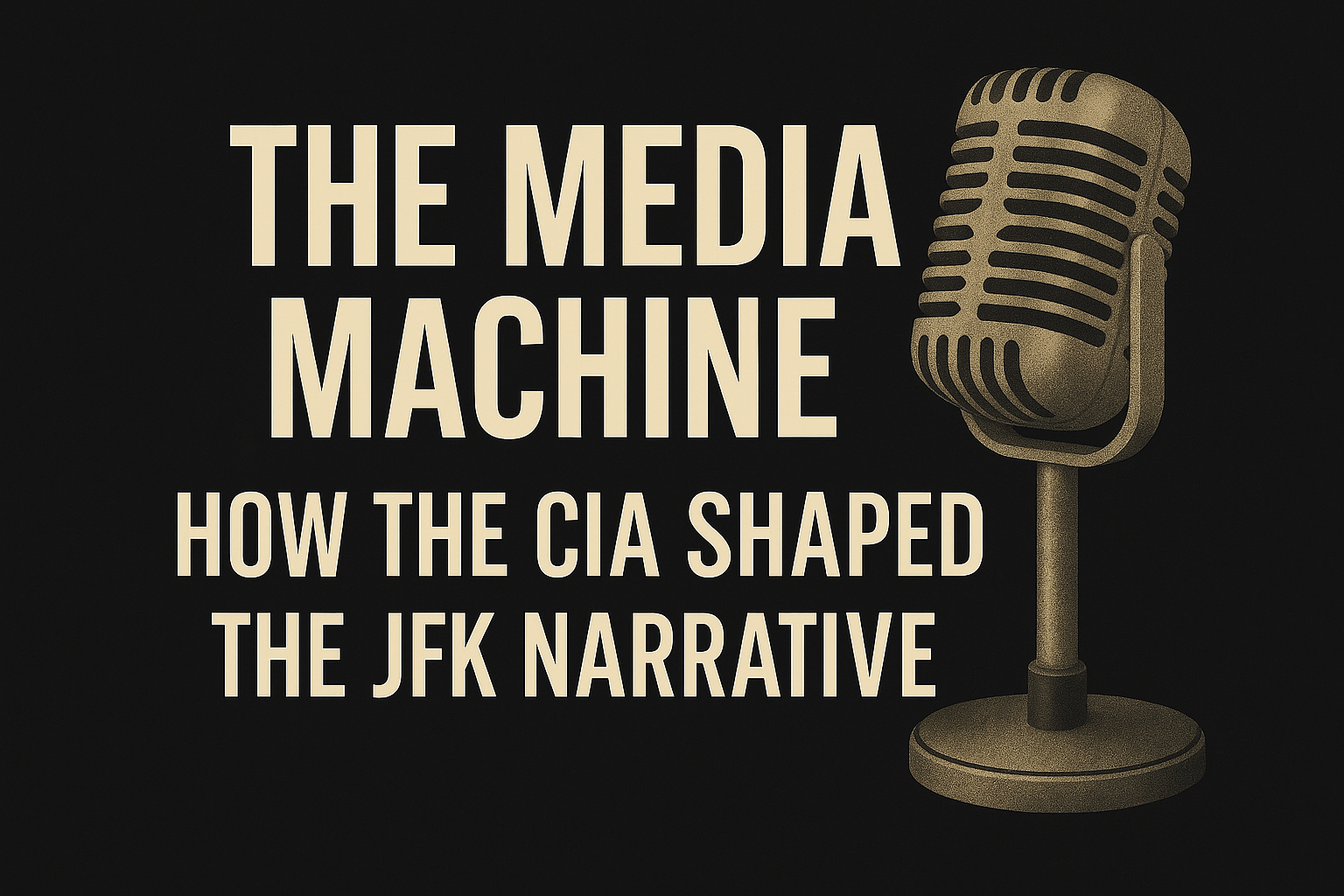 How the CIA Media Machine Shaped the JFK Narrative