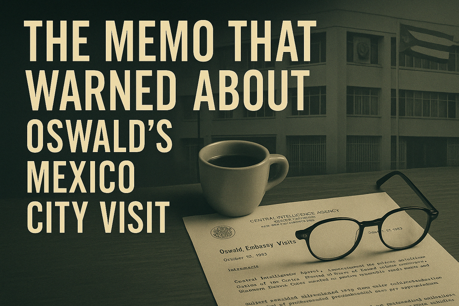 The Memo That Warned About Oswald’s Mexico City Visit