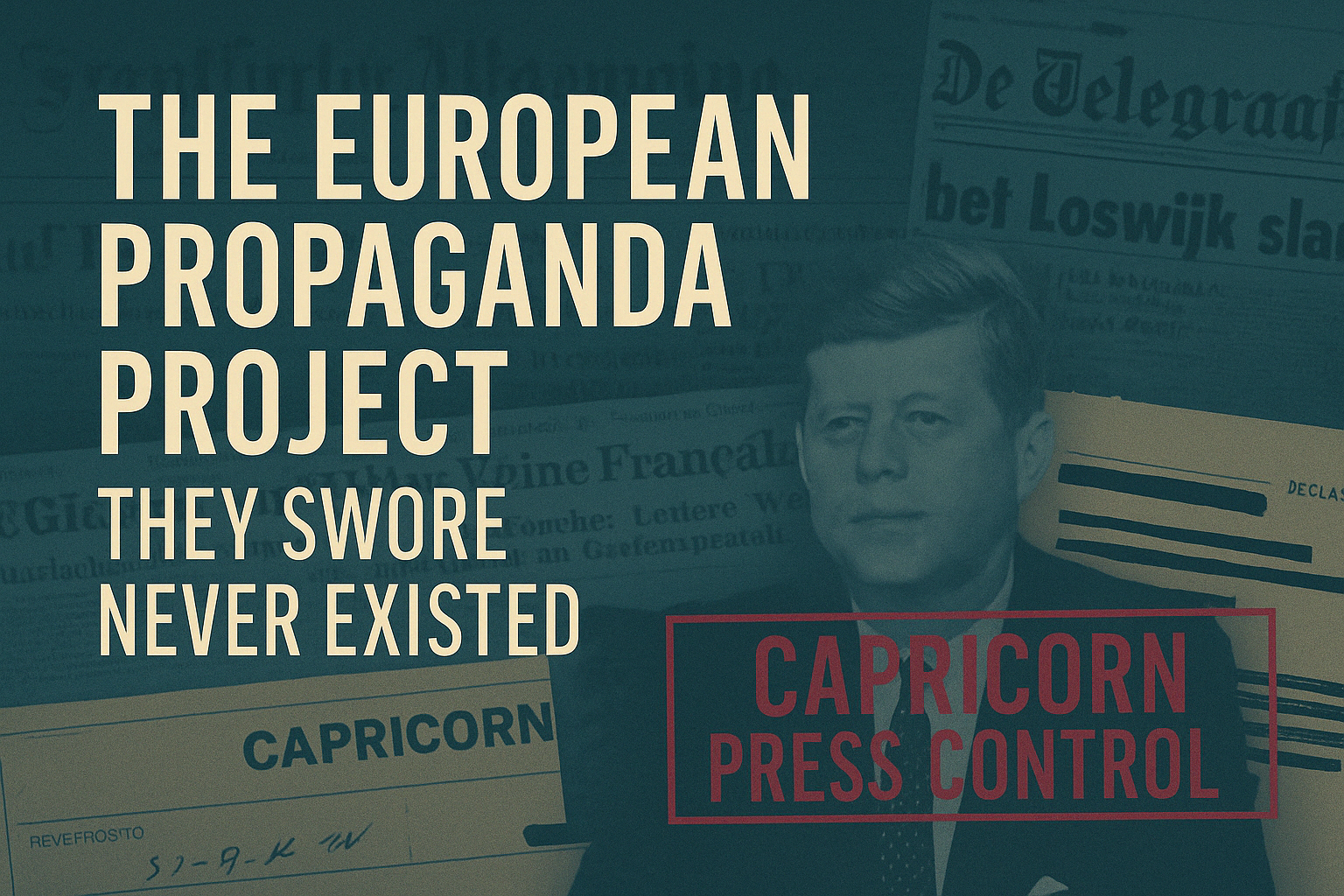 The European Propaganda Project They Swore Never Existed