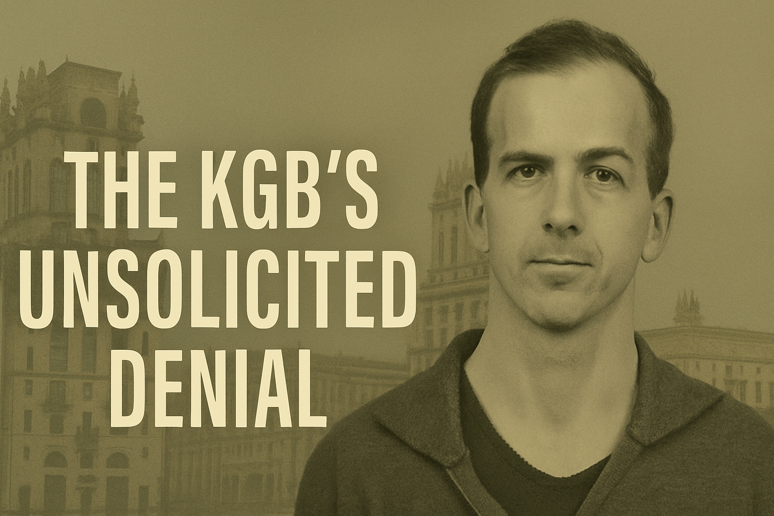 “He Was Neurotic… Undesirable”: The KGB’s Unsolicited Denial