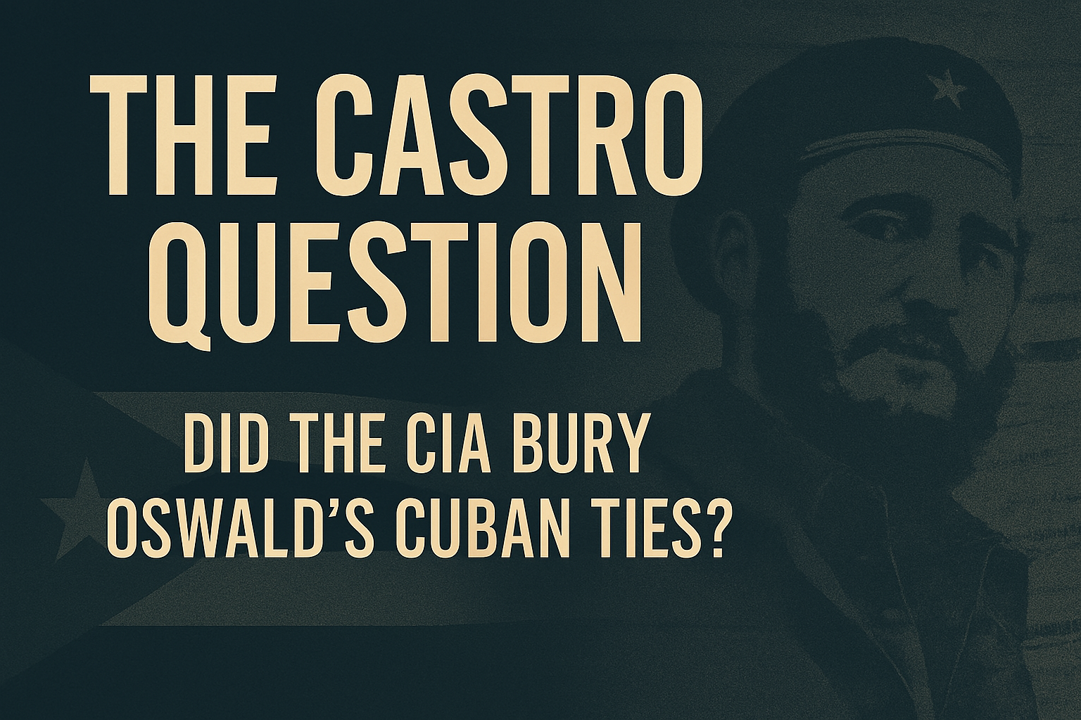 Did the CIA Bury Oswald’s Cuban Ties to Castro?