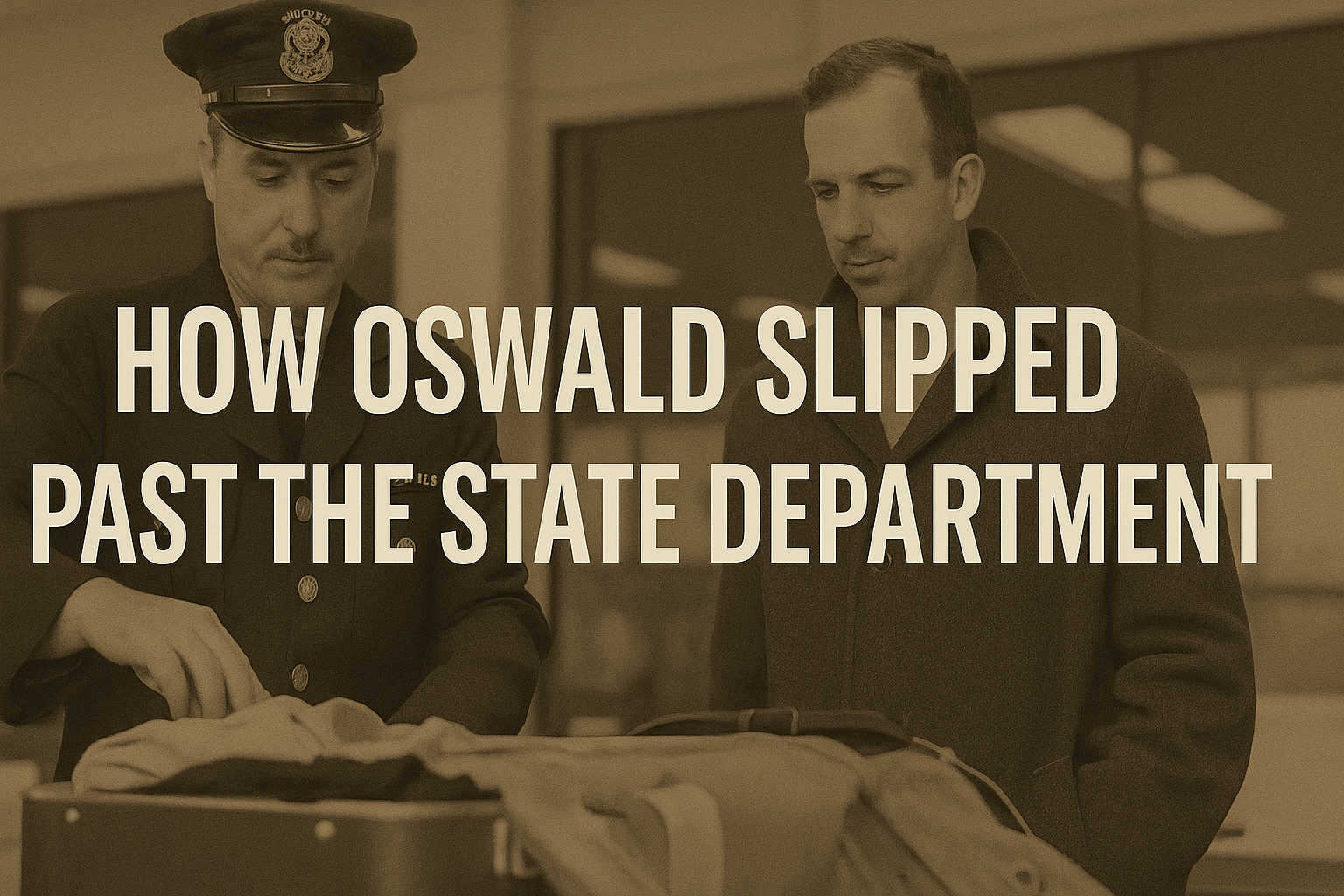 How Oswald Slipped Past the State Department