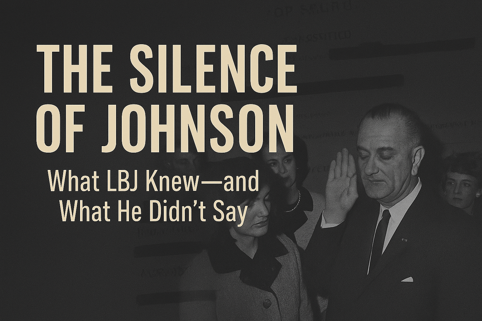 The Silence of Johnson: What LBJ Knew-and What He Didn’t Say