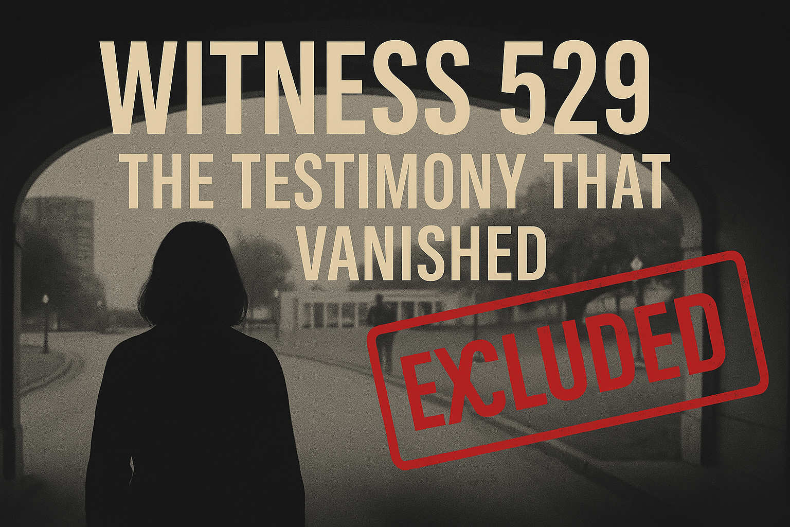 Witness 529: The Testimony That Vanished