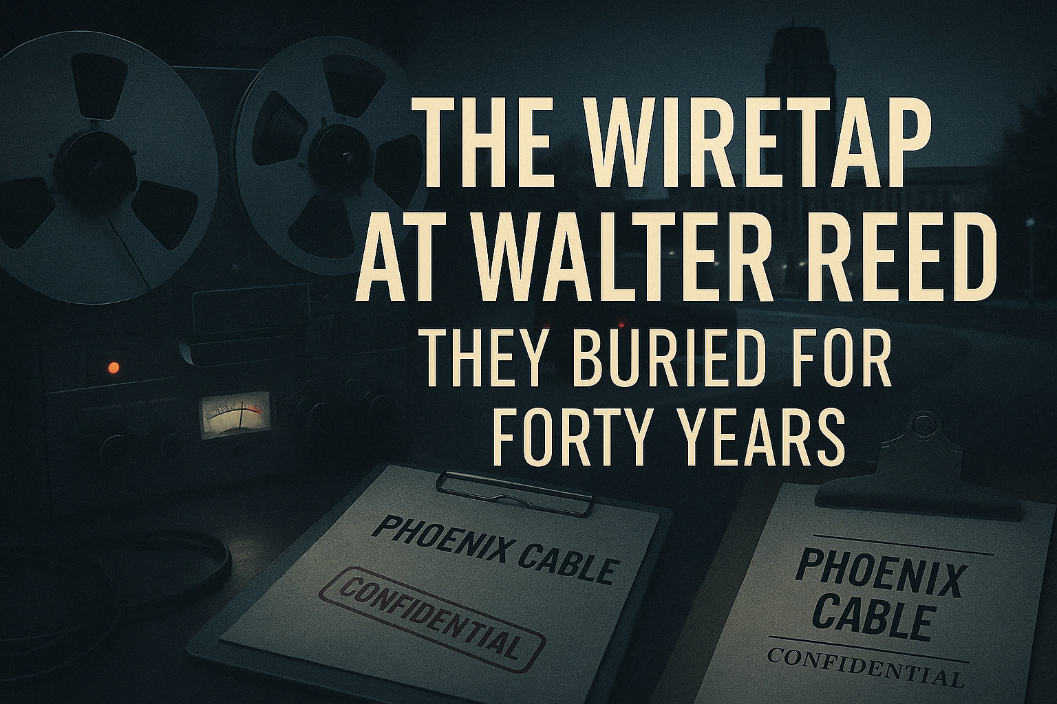 The Wiretap At Walter Reed They Buried For Forty Years