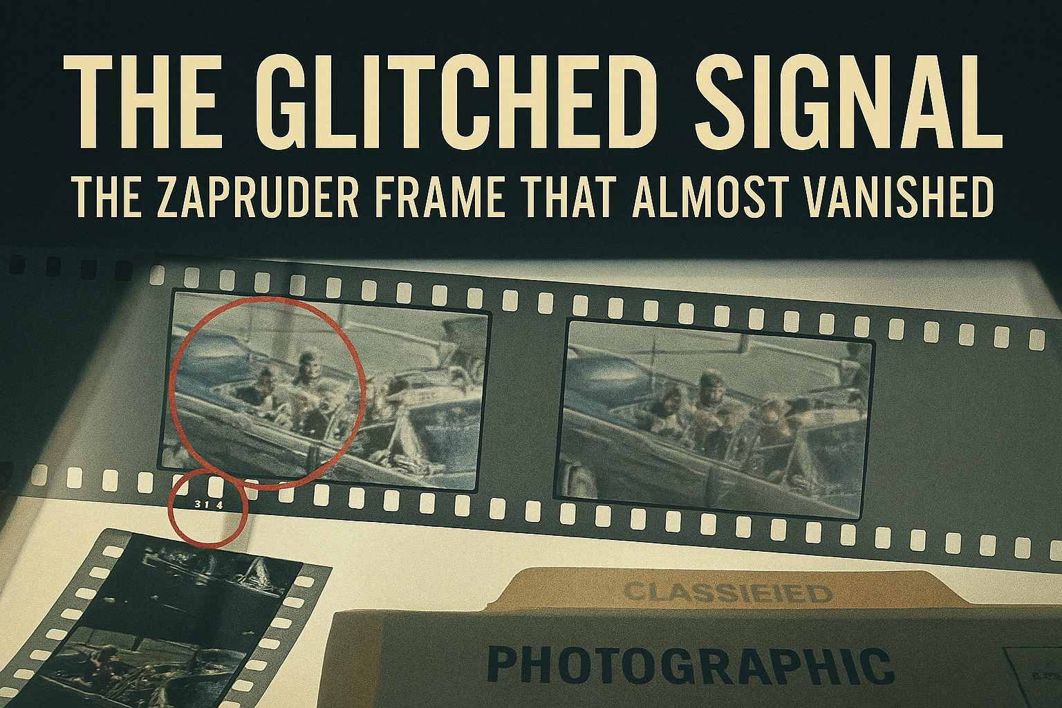 The Glitched Signal: The Zapruder Frame That Almost Vanished