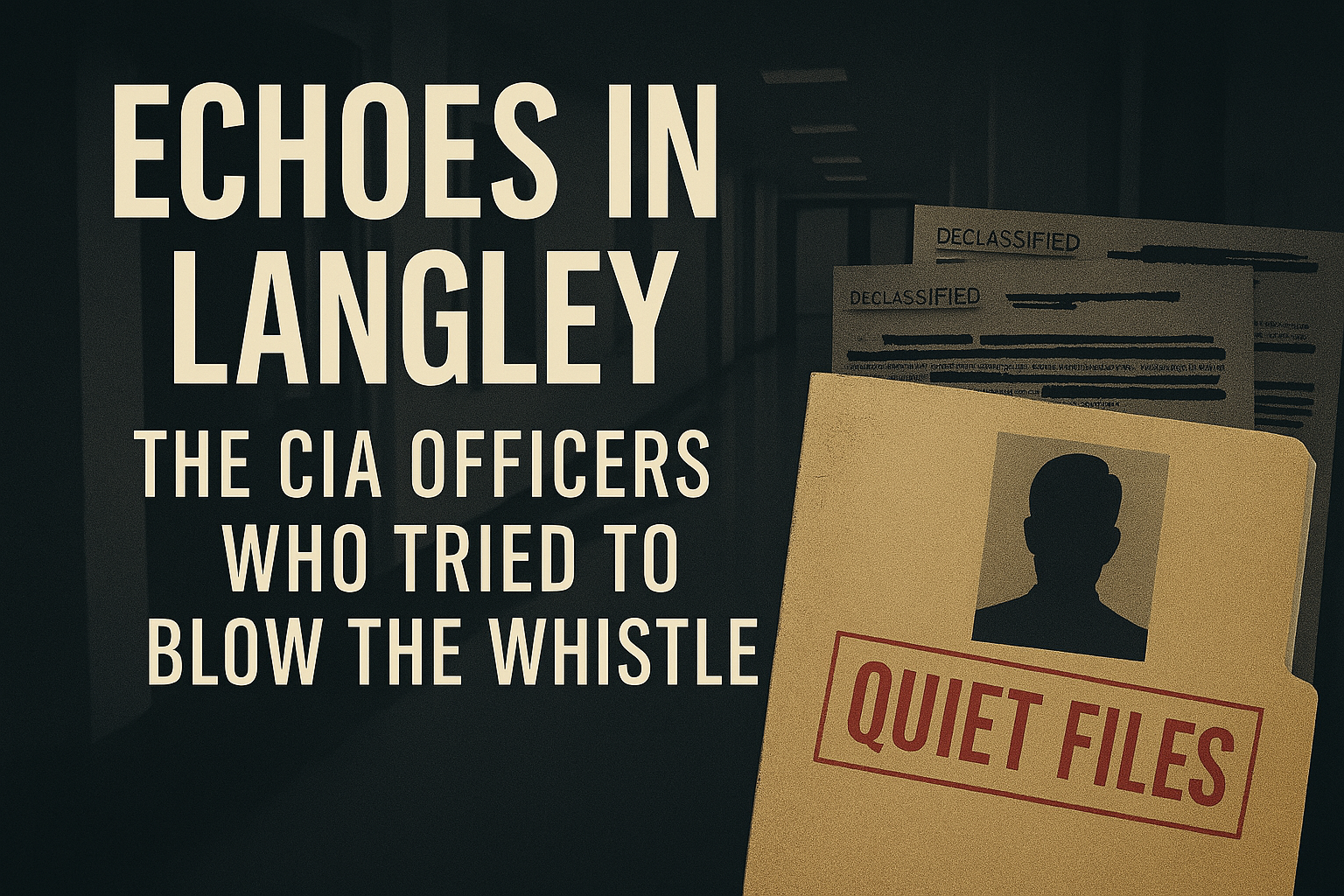 The CIA Officers Who Tried to Blow the Whistle