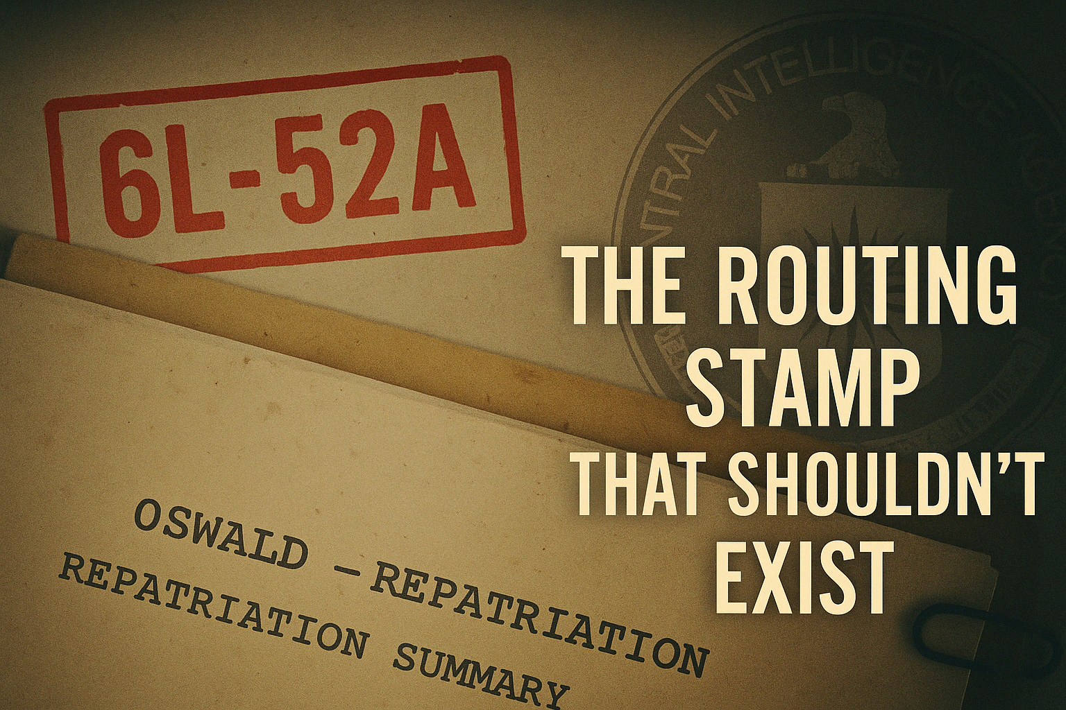 The Routing Stamp That Shouldn’t Exist