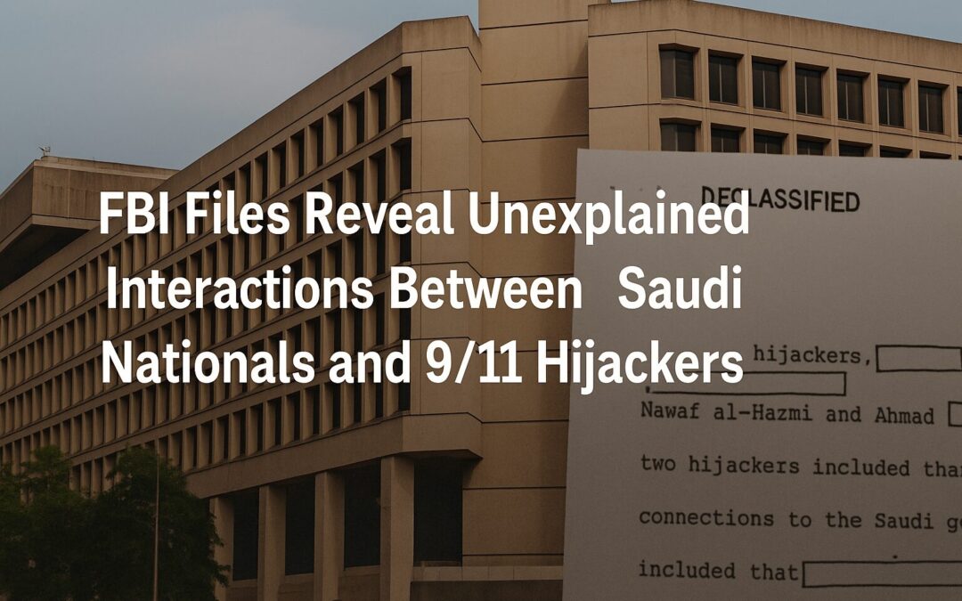 FBI Files Reveal Unexplained Interactions Between Saudi Nationals and 9/11 Hijackers