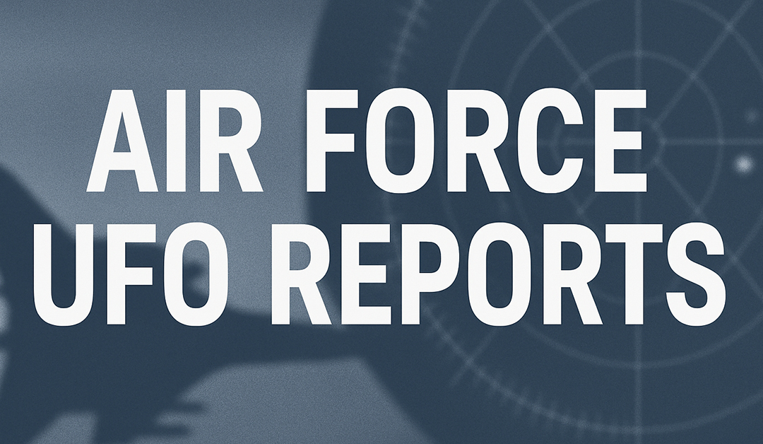 Air Force Pilots Tracked an Unexplained Craft in the Early Cold War