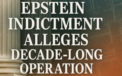 Epstein Indictment Alleges Decade-Long Sex Trafficking Operation