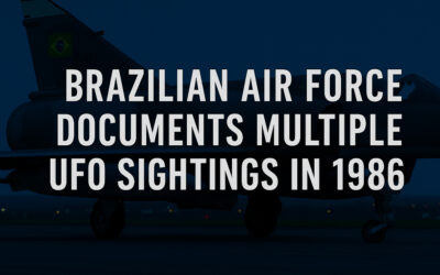 Brazilian Air Force Documents Multiple UFO Sightings in 1986