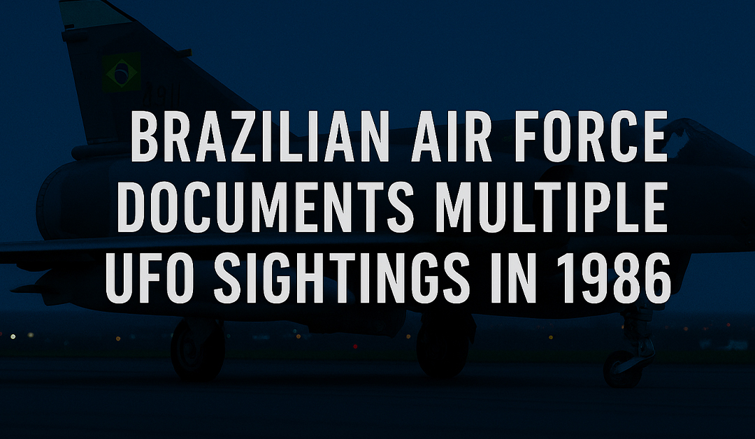 Brazilian Air Force Documents Multiple UFO Sightings in 1986