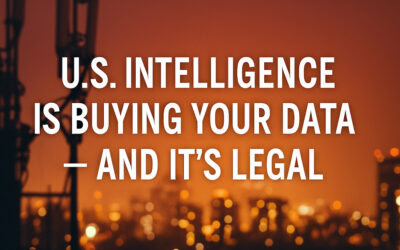U.S. Intelligence Is Buying Your Data And It’s Legal