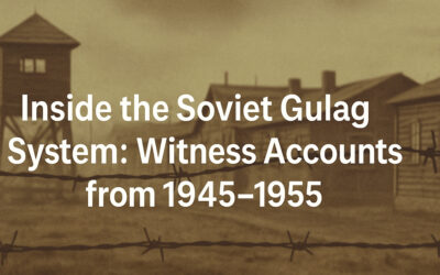Forced Labor Camps in the USSR, Transfer of Prisoners & Official Attitudes