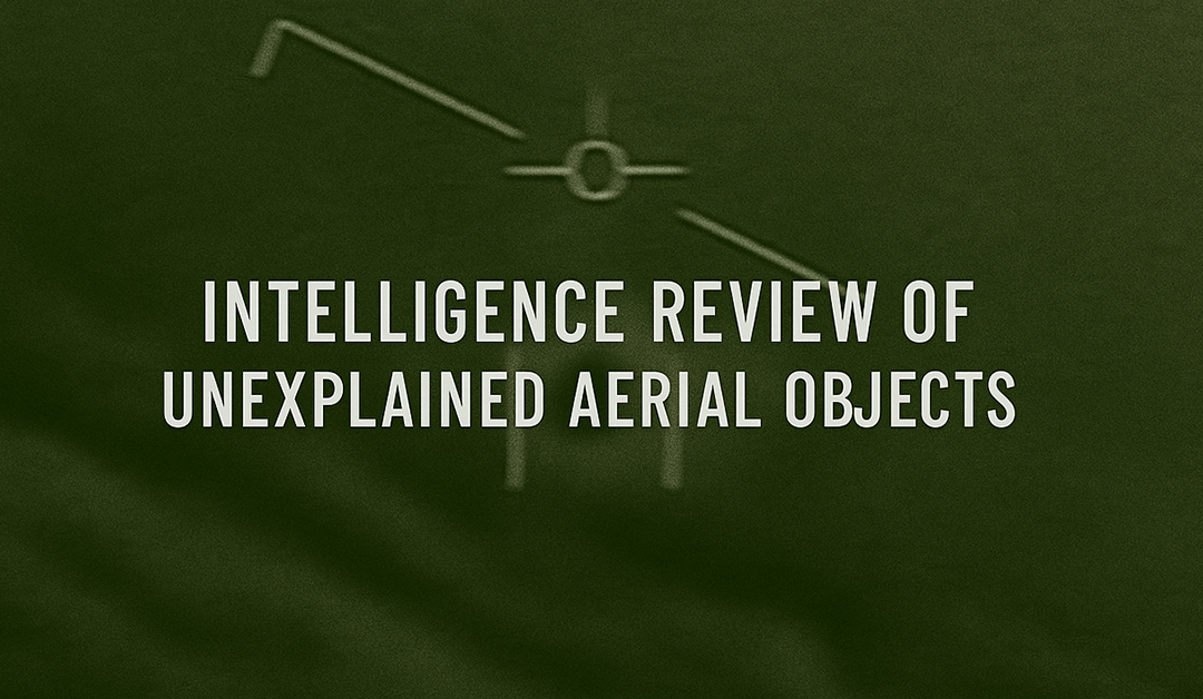 Intelligence Briefing Reviews Validity of Recent UFO Reports