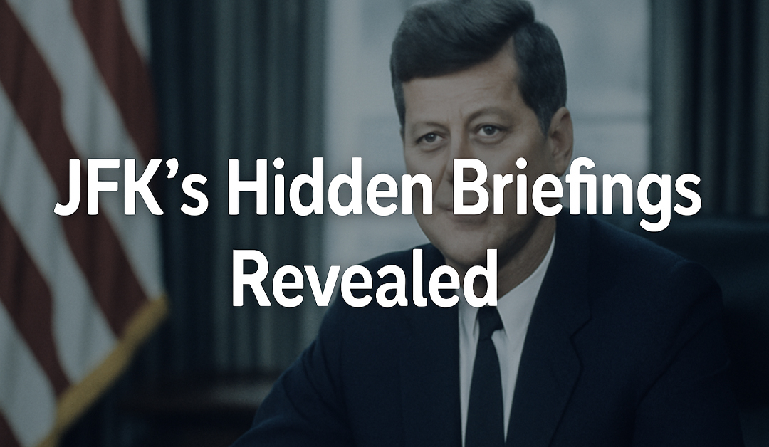 JFK’s Hidden Briefings Reveal CIA Spy Operations on U.S. Soil