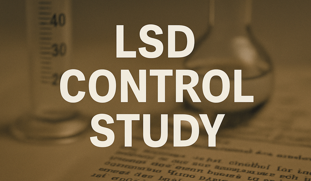 The CIA Tested BOL on Addicts to Cancel an LSD Trip