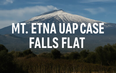 Pentagon Concludes Mt. Etna UAP Was a Misidentified Balloon