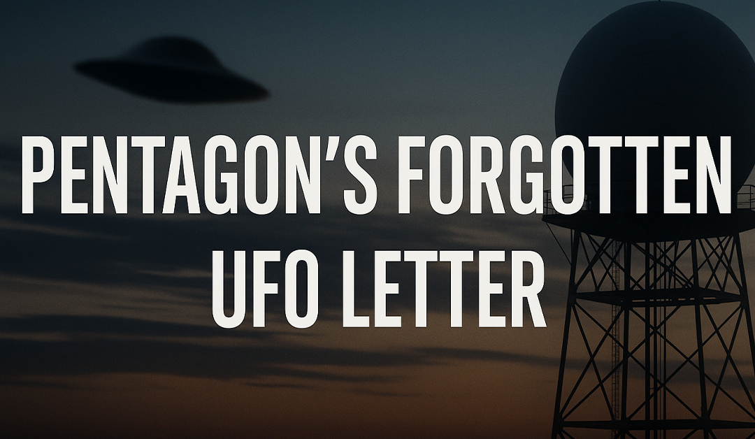 A Letter to the Pentagon: 1952’s Forgotten UFO Report Resurfaces