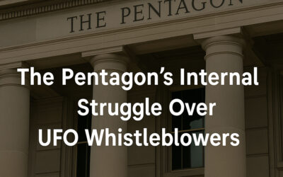 Inside the Pentagon’s Internal Struggle Over UFO Whistleblower’s Claims
