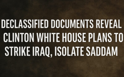 Declassified Memos Reveal Clinton’s Plans to Strike Iraq & Isolate Saddam