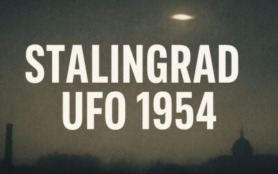 Soviet Pilots Reported Impossible Flying Objects Over Stalingrad in 1954
