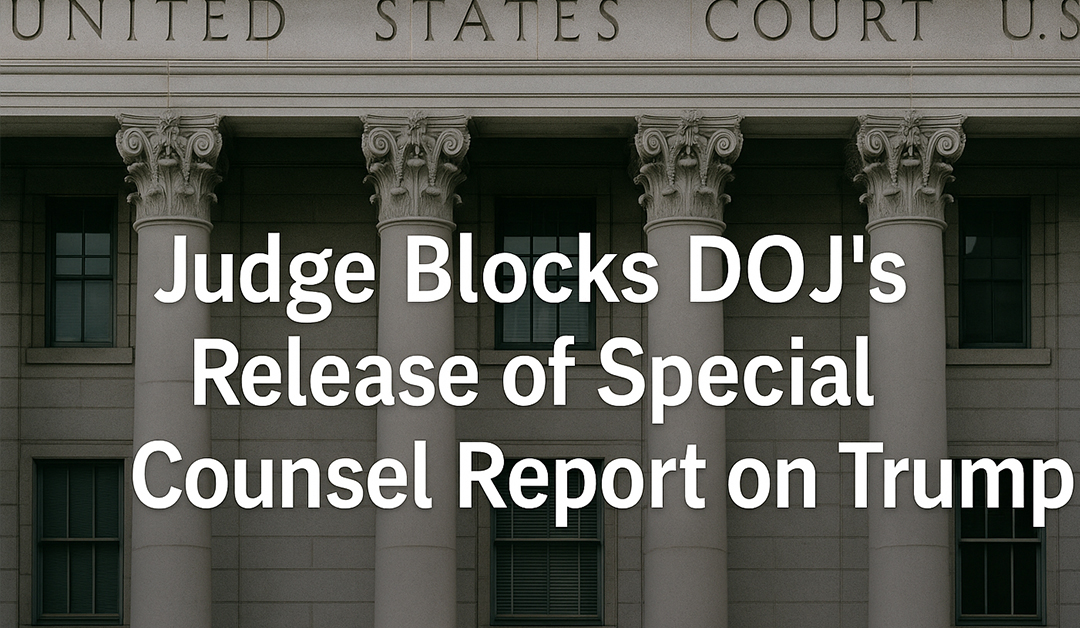 Trump, Special Counsel & a Report That May Never Be Released