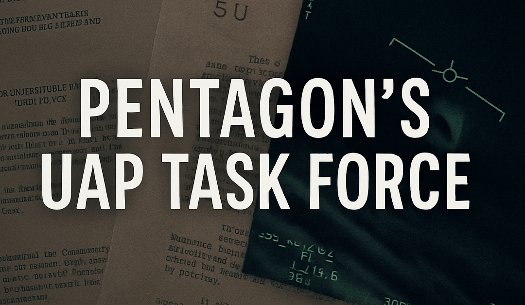 Inside the Pentagon’s Blueprint for a UAP Tracking Task Force