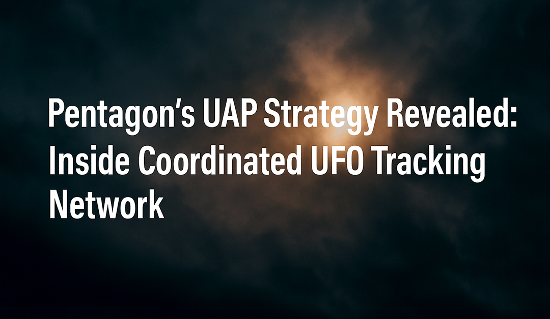 Inside the Pentagon’s UAP Playbook of DoD’s Coordinated UAP Tracking