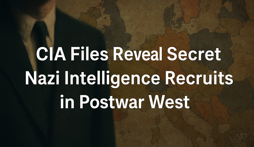 CIA Files Reveal Secret Nazi Intelligence Recruits in Postwar West