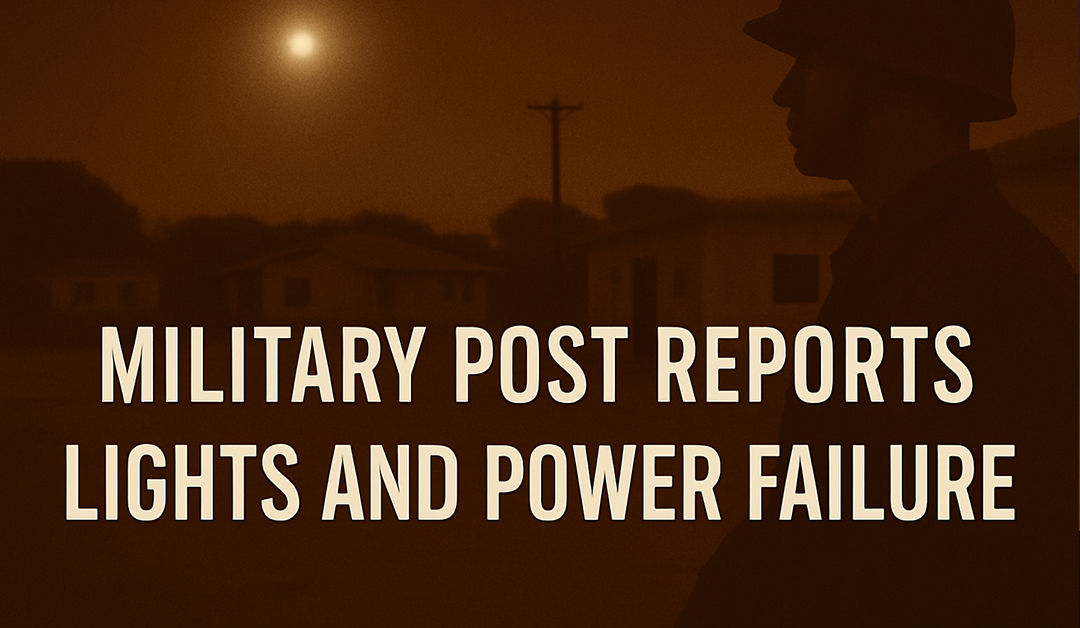 Panic at the Outpost as Lights Descend on Brazilian Military Site