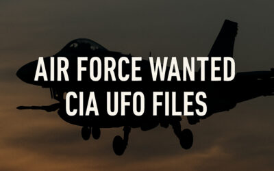 Internal Request Reveals the Air Force Tried to Unlock a Hidden CIA UFO Report