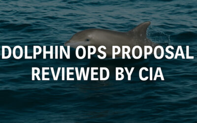CIA Memo Proposes Use of Dolphins for Covert Marine Operations