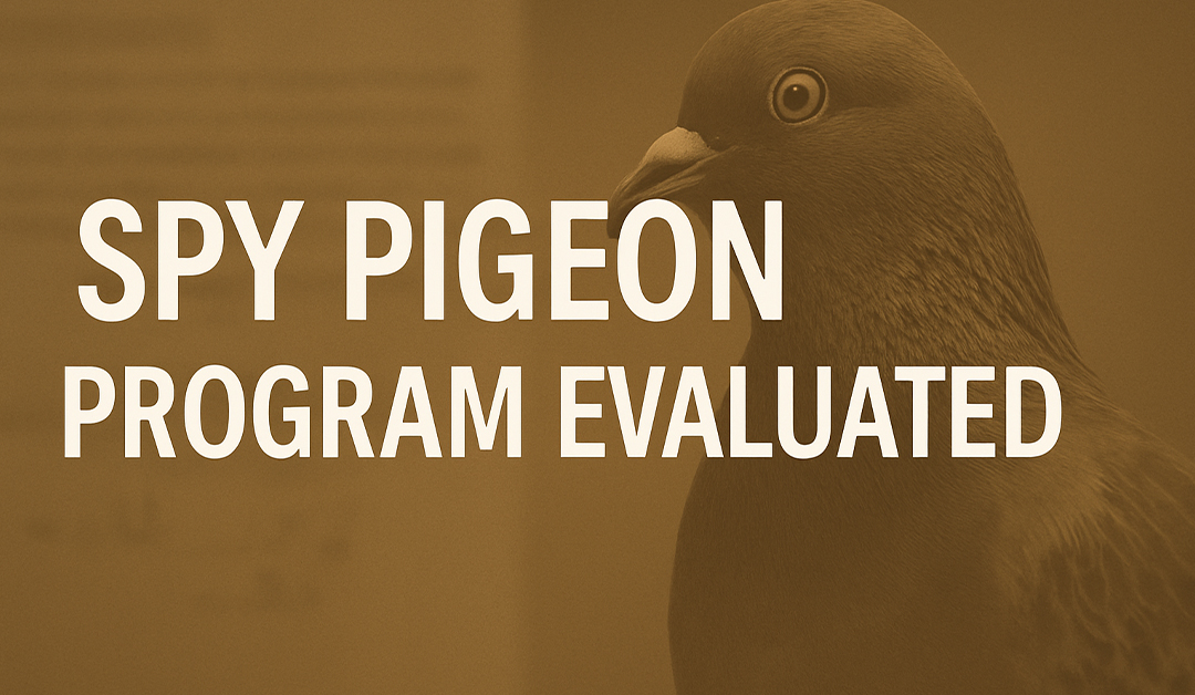 CIA Considered Using Pigeons for Deep Soviet Recon Missions