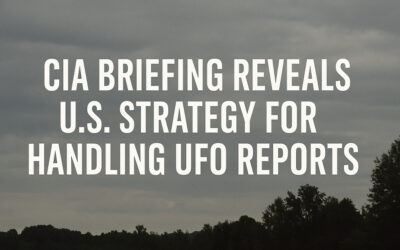 CIA Briefing Reveals U.S. Strategy for Handling UFO Reports