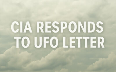 How a Letter from the Public Forced the CIA to Respond on UFO Secrecy