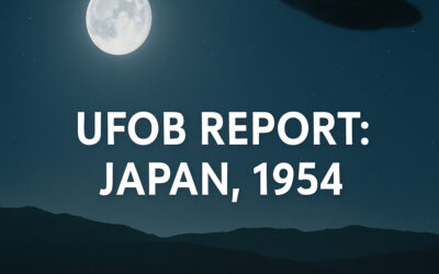 U.S. Air Force Memo Documents Unusual UFOB Case in Japan