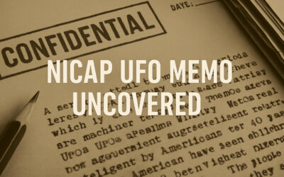 Civilian Investigators Push Back on UFO Silence in Forgotten NICAP Memo
