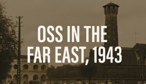OSS Eyes the East: Covert Concerns in 1943 oss