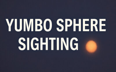 A New UFO/UAP Sphere Sighting in Yumbo, Colombia
