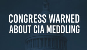 cia meddling