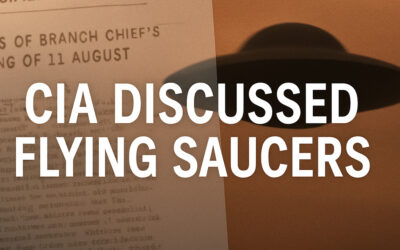 What the CIA Was Saying About Flying Saucers in 1952