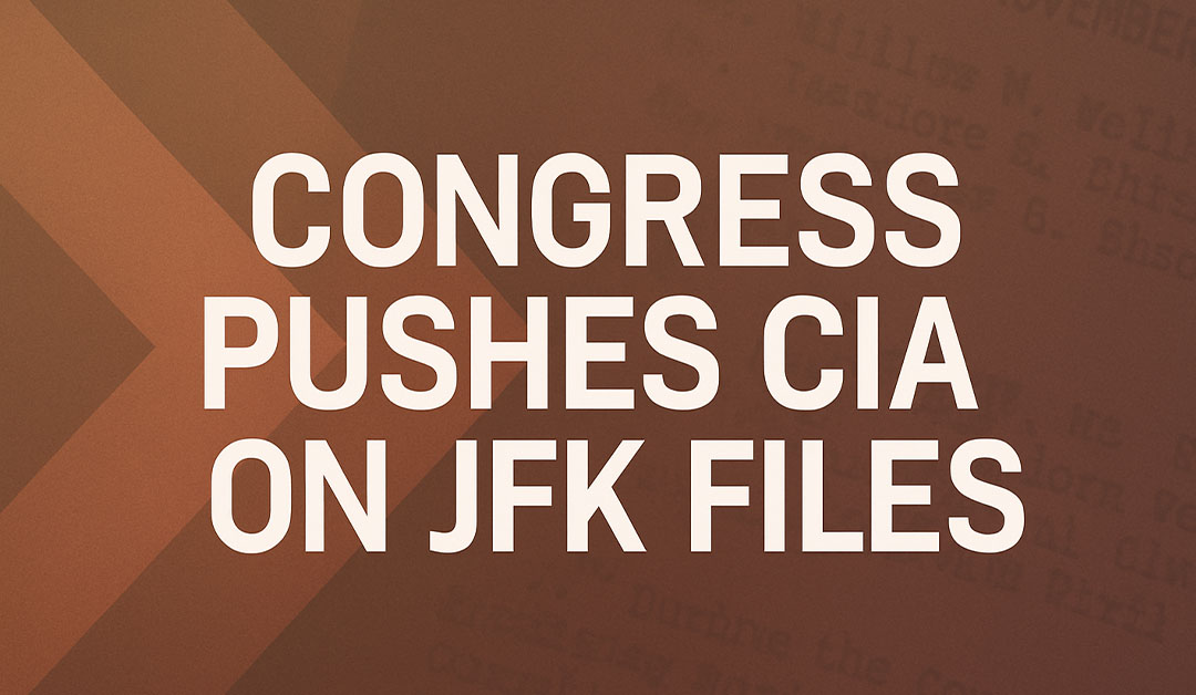 Congressional Investigator Pushes CIA on JFK and MLK Files