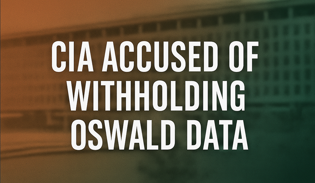 The CIA and U.S. Congress Battled Over Oswald’s Mexico Files